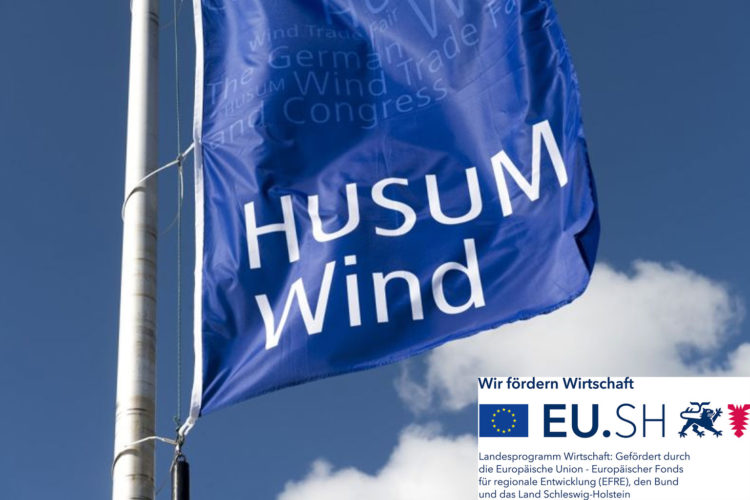 Flagge von der Messe Husum Wind 2021